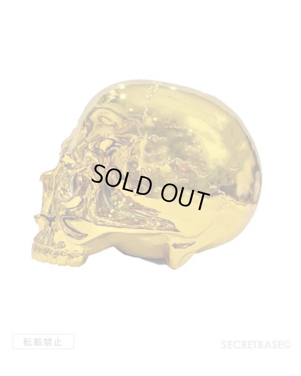 画像2: 1/1 SKULL HEAD CHROME GOLD Ver. [RESTOCK] (2)