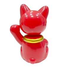 画像2: BOBBLING HEAD LUCKY CAT FULL COLOR RED II Ver.[名入れサービス] (2)