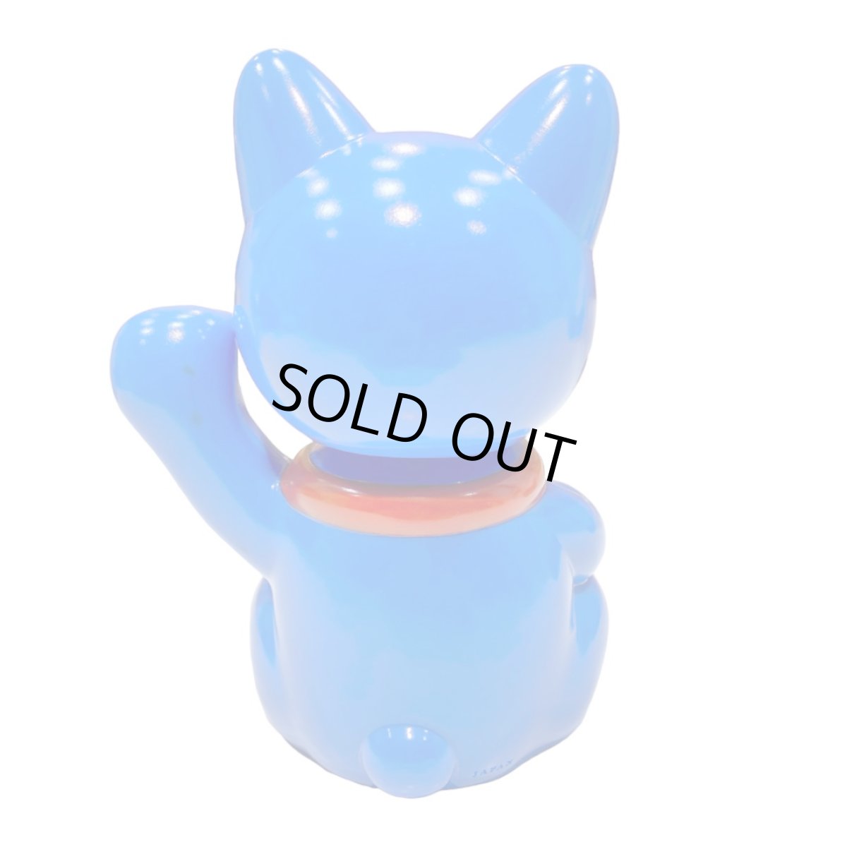 画像2: BOBBLING HEAD LUCKY CAT FULL COLOR BLUE Ver.[名入れサービス] (2)