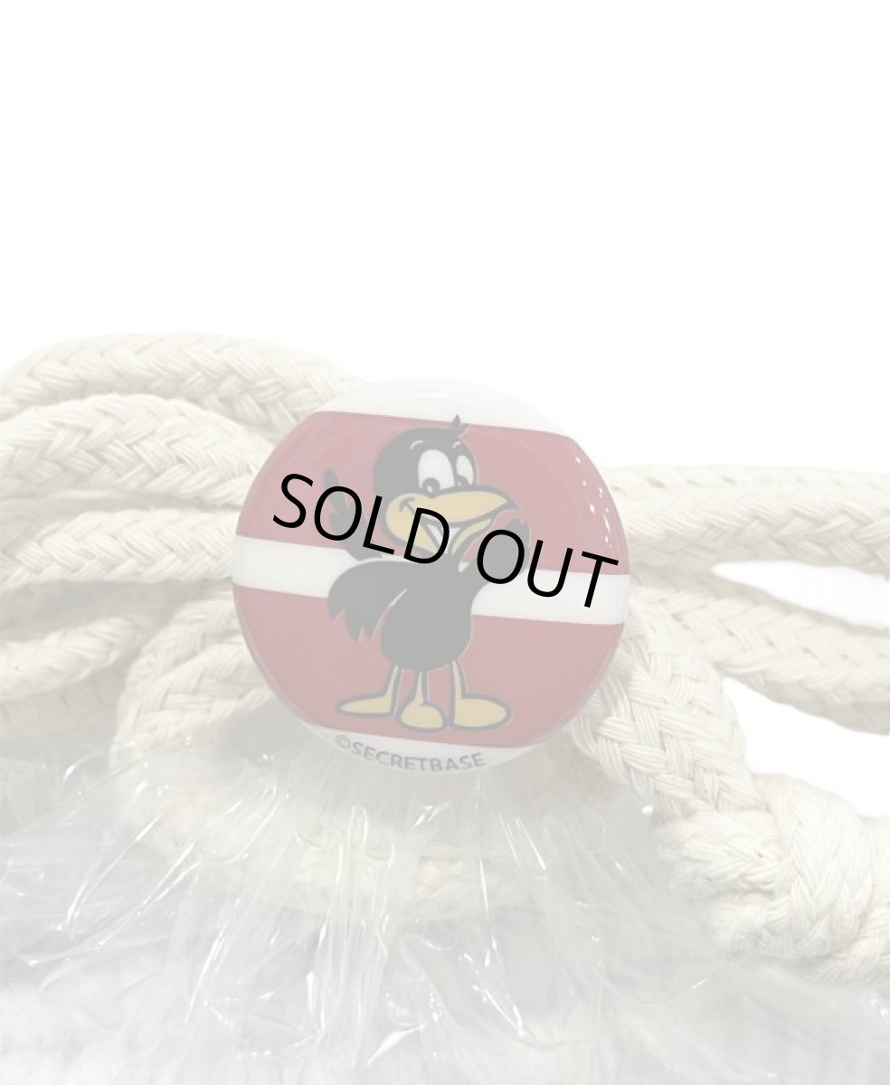 画像5: [FRUIT OF THE LOOM ] CUSTOM 八咫烏  SOCKS [LONG / Red]  (5)