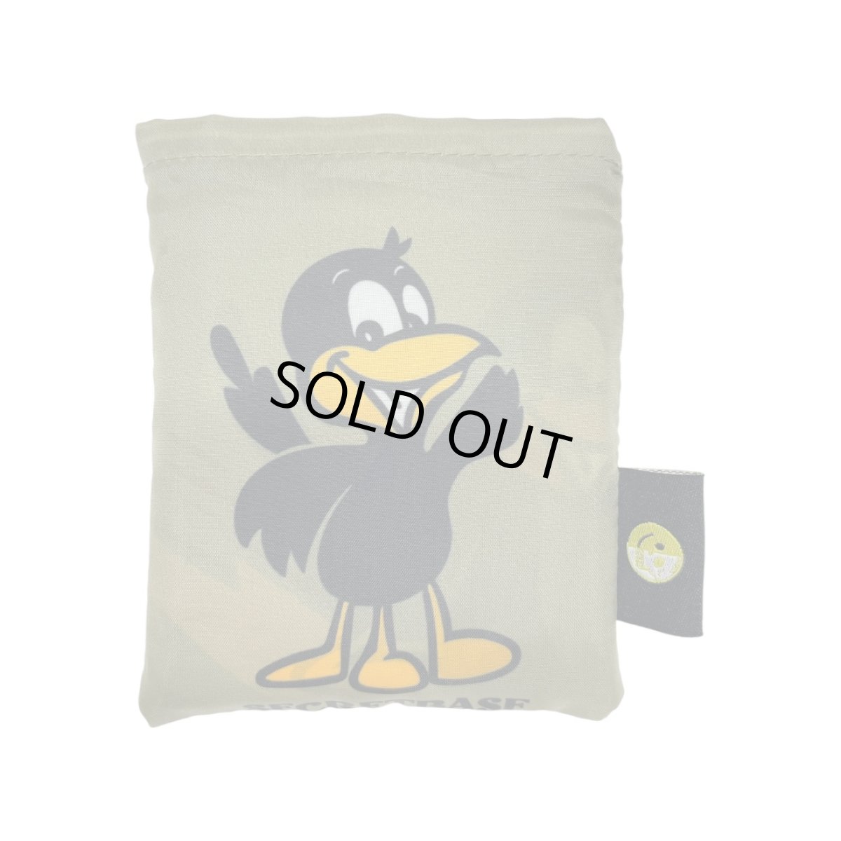 画像2: SECRETBASE ORIGINAL  eco BAG / エコバック 八咫烏  Khaki (2)