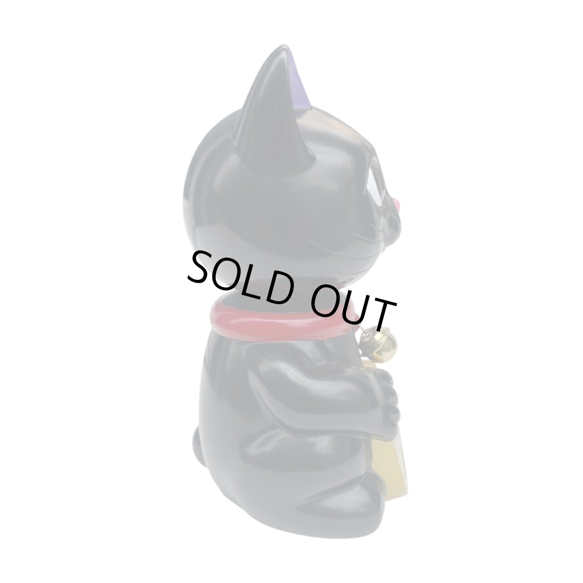 画像3: BOBBING HEAD LUCKY CAT FULL COLOR Black Ver.[名入れサービス] (3)