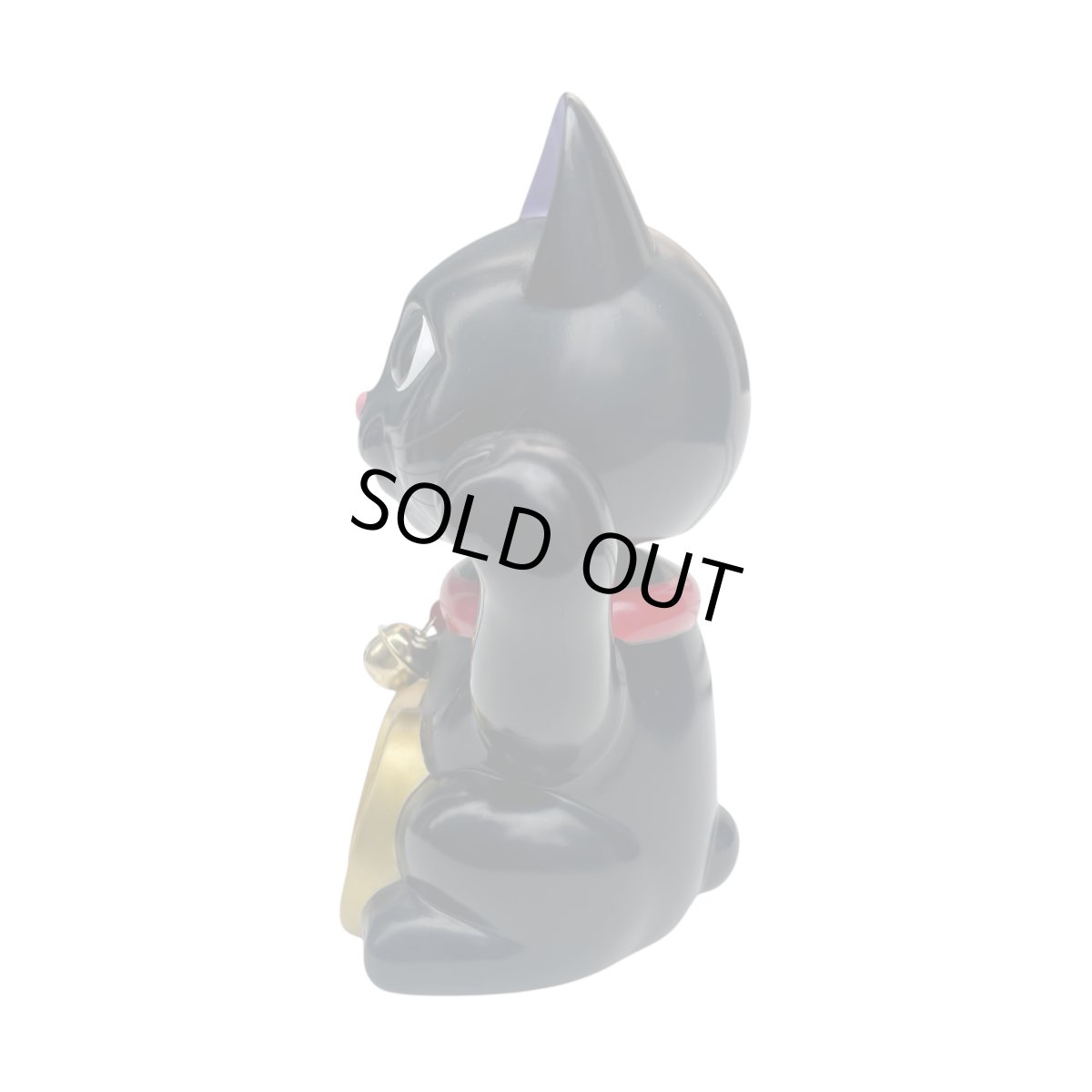 画像4: BOBBING HEAD LUCKY CAT FULL COLOR Black Ver.[名入れサービス] (4)