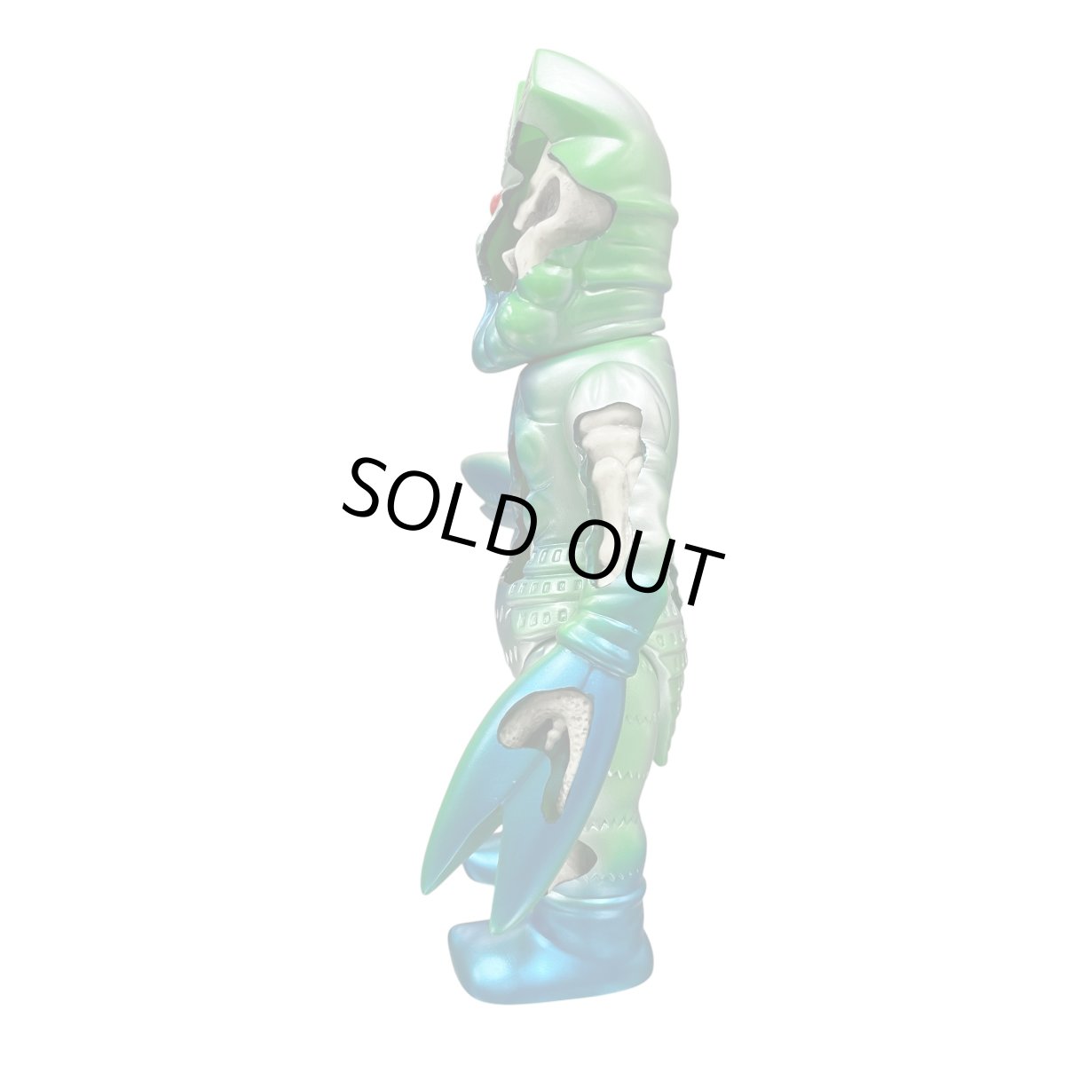 画像2: [Lottery Sale / Not For Sale on this page ]  X-RAY バルタン星人 GREEN  FULL COLOR Ver.  [抽選販売案内] (2)