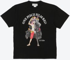 画像1: [予約販売] SECRETBASE x ONE PIECE 　Monkey D. Luffy Skull Ｔ-shirts BLACK [Pre-Order] (1)