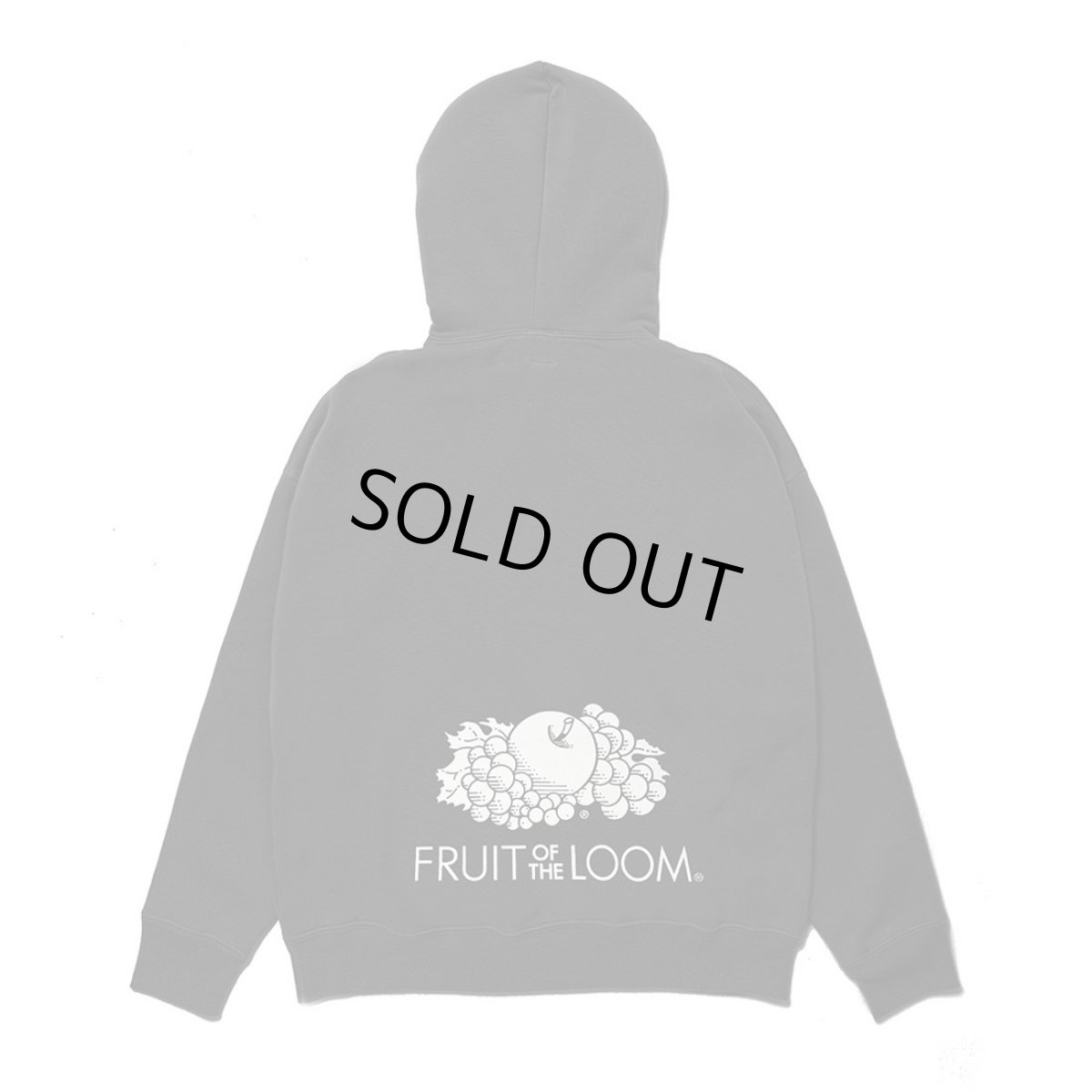 画像2: HONESTBOY×SECRET BASE×FRUIT OF THE LOOM Logo Rabbit Hoodie  BLACK (2)
