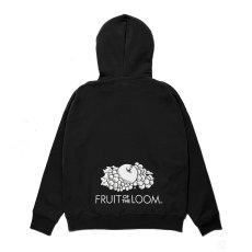 画像2: HONESTBOY×SECRET BASE×FRUIT OF THE LOOM Logo Rabbit Hoodie  BLACK (2)