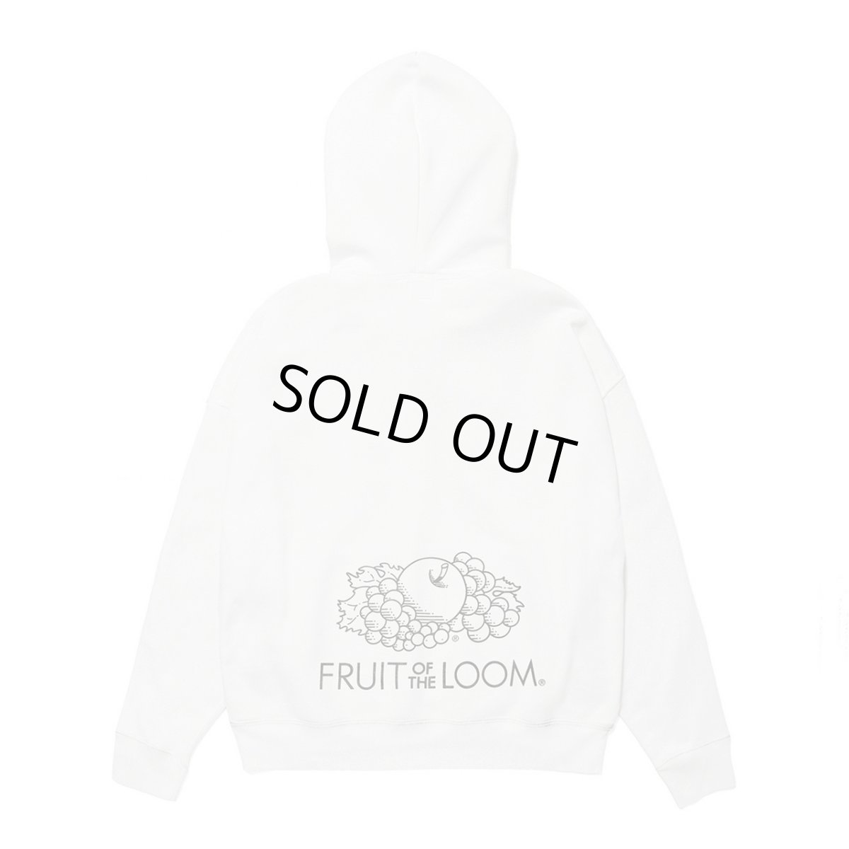 画像2: HONESTBOY×SECRET BASE×FRUIT OF THE LOOM Logo Rabbit Hoodie  WHITE (2)