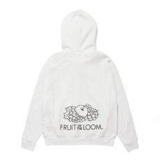 画像2: HONESTBOY×SECRET BASE×FRUIT OF THE LOOM Logo Rabbit Hoodie  WHITE (2)