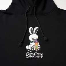 画像3: HONESTBOY×SECRET BASE×FRUIT OF THE LOOM Logo Rabbit Hoodie  BLACK (3)