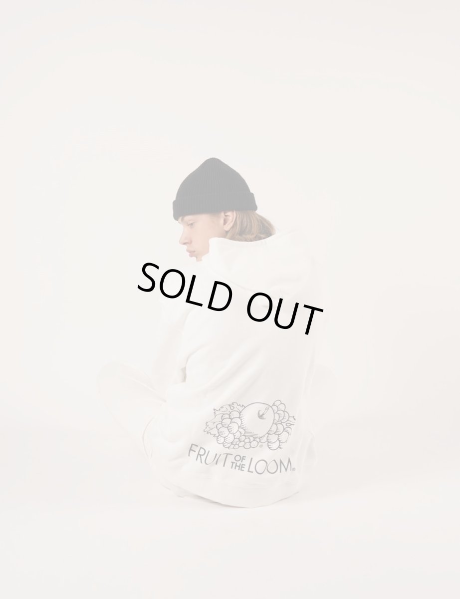 画像6: HONESTBOY×SECRET BASE×FRUIT OF THE LOOM Logo Rabbit Hoodie  WHITE (6)