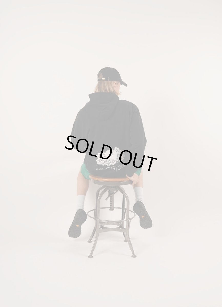 画像8: HONESTBOY×SECRET BASE×FRUIT OF THE LOOM Logo Rabbit Hoodie  BLACK (8)