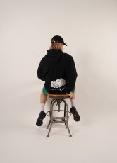 画像8: HONESTBOY×SECRET BASE×FRUIT OF THE LOOM Logo Rabbit Hoodie  BLACK (8)