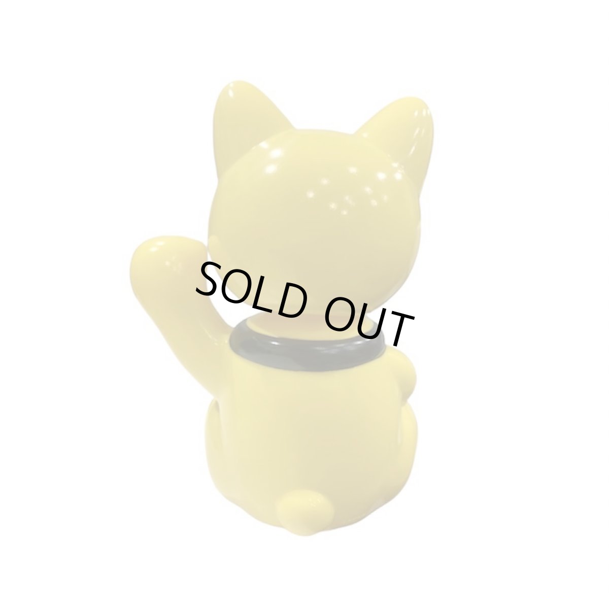 画像2: BOBBLING HEAD LUCKY CAT FULL COLOR YELLOW Ver.[名入れサービス] (2)