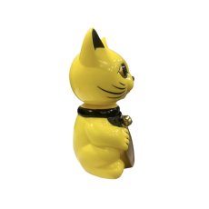 画像3: BOBBLING HEAD LUCKY CAT FULL COLOR YELLOW Ver.[名入れサービス] (3)