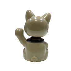 画像2: BOBBLING HEAD LUCKY CAT FULL COLOR KHAKI Ver.[名入れサービス] (2)