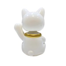 画像3: BOBBLING HEAD LUCKY CAT FULL COLOR 2022 WHITE Ver.[名入れサービス] (3)