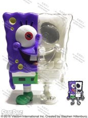 画像1: X-RAY SPONGE BOB PINS SET PURPLE (1)