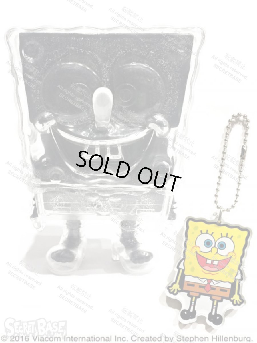 画像1: SPONGE BOB KEY CHAIN SET BLACK RAME (1)