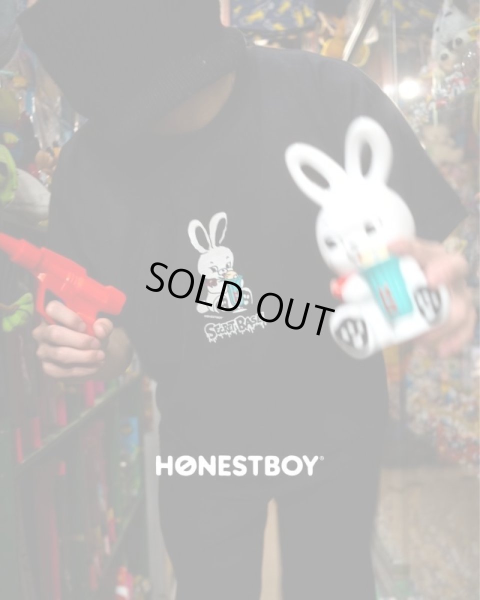 画像5: HONESTBOY×SECRET BASE×FRUIT OF THE LOOM Logo Rabbit SS Tee WHITE (5)