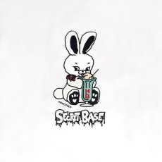 画像3: HONESTBOY×SECRET BASE×FRUIT OF THE LOOM Logo Rabbit SS Tee WHITE (3)