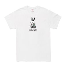 画像1: HONESTBOY×SECRET BASE×FRUIT OF THE LOOM Logo Rabbit SS Tee WHITE (1)