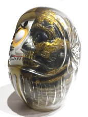 画像2: DARUMA SKULL X-RAY FULL COLOR GOLD (2)