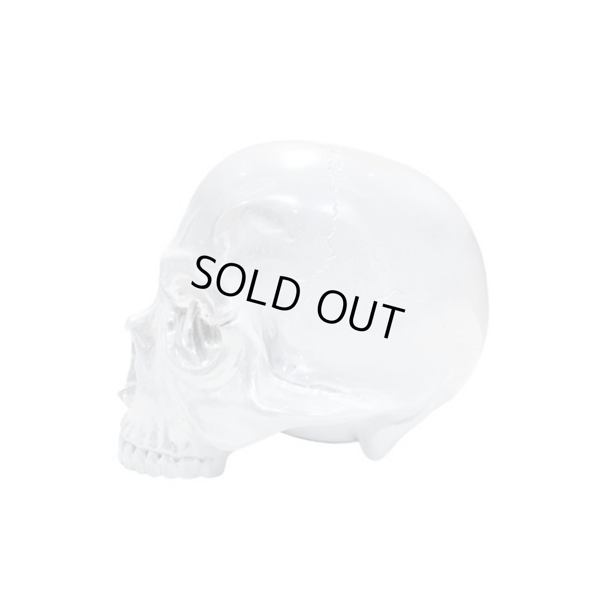 画像6: 1/1 SKULL HEAD CHROME White Ver.  (6)