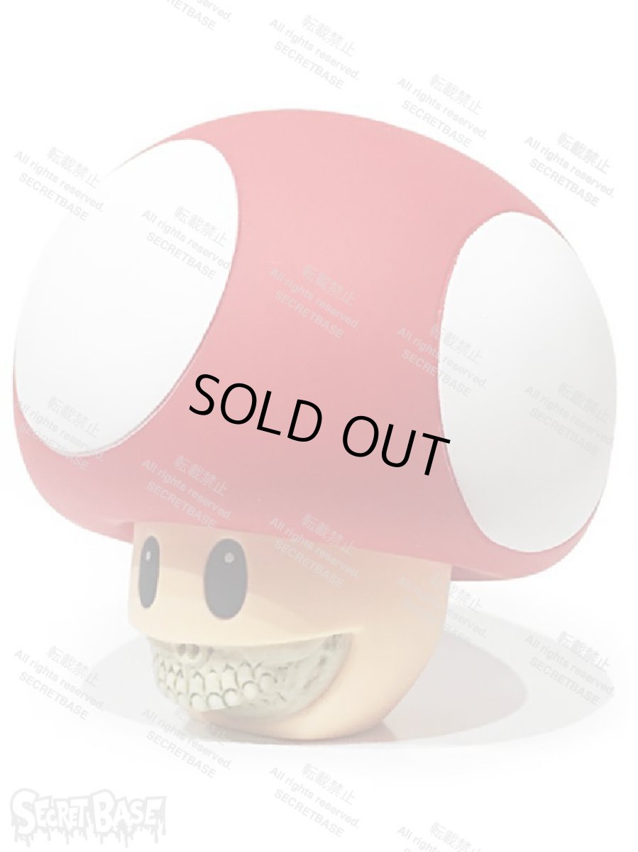 画像2: Mushroom Grin by Ron English RED (2)