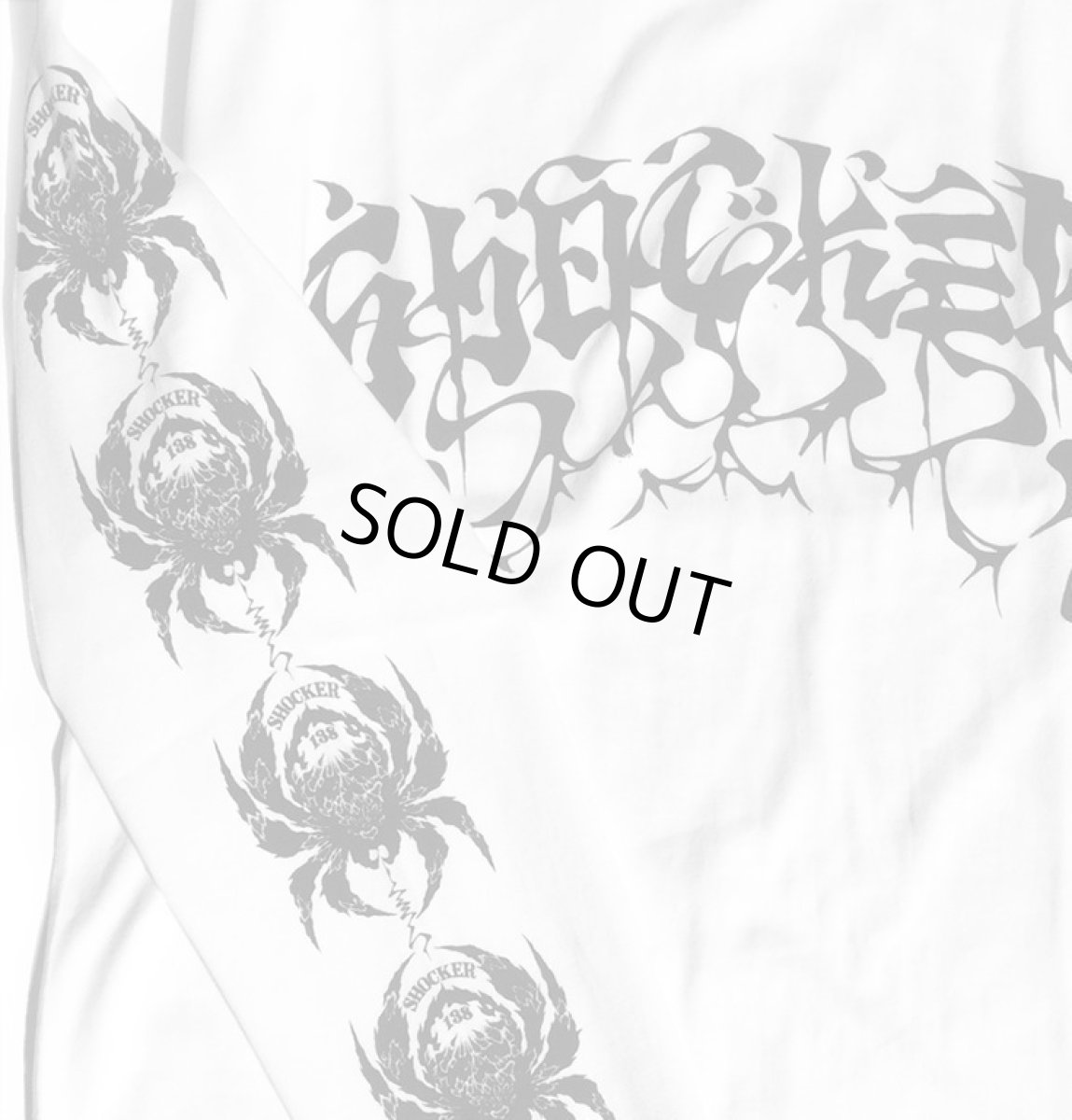 画像3: BALZAC x USUGROW SPIDER LONG TEE WHITE (3)