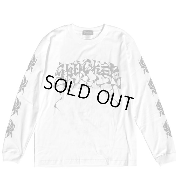 BALZAC x USUGROW SPIDER LONG TEE WHITE - SECRET BASE ONLINE STORE
