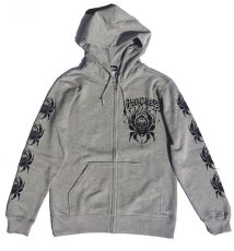 画像1: BALZAC x USUGROW ZIP PARKA  MIX GRAY (1)