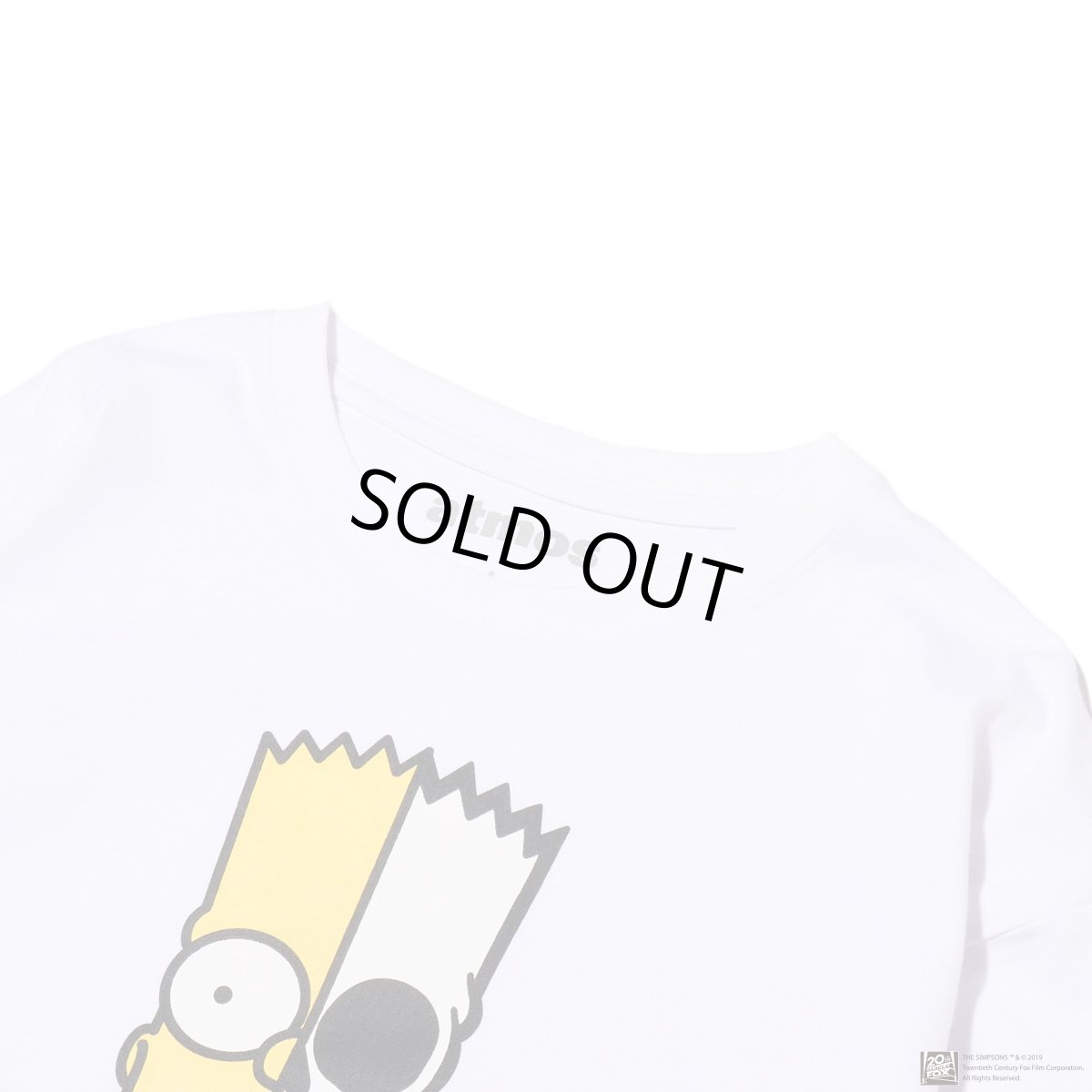 画像4: THE SIMPSONS x SECRET BASE x atmos BART X-RAY LS TEE WHITE (4)