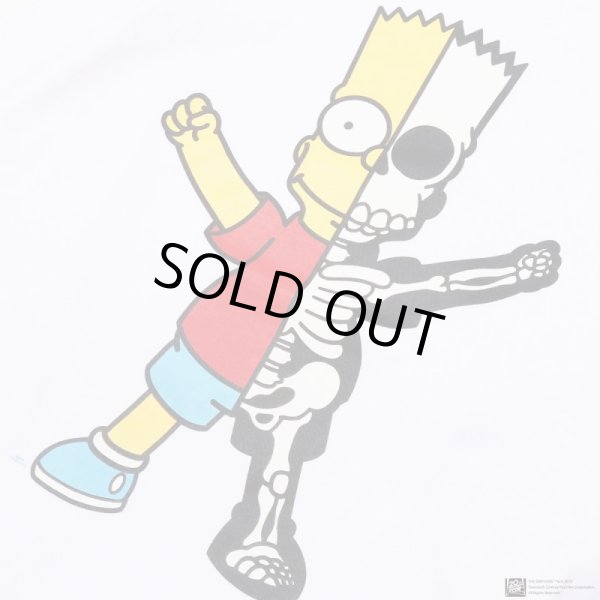 THE SIMPSONS x SECRET BASE x atmos BART X-RAY LS TEE WHITE