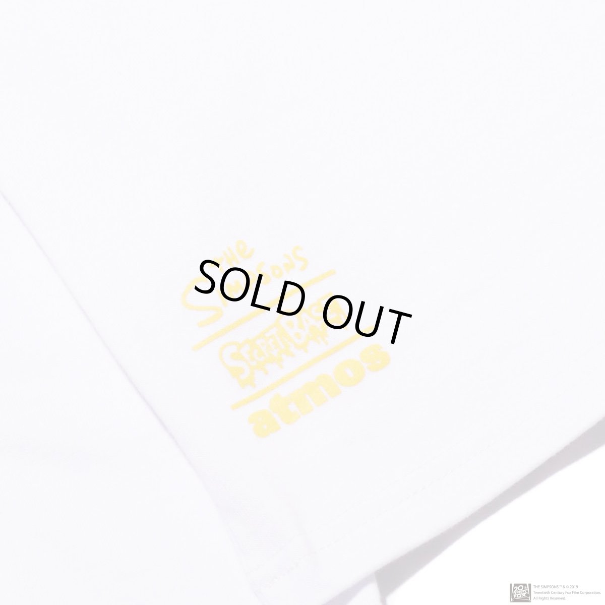 画像7: THE SIMPSONS x SECRET BASE x atmos BART X-RAY LS TEE WHITE (7)