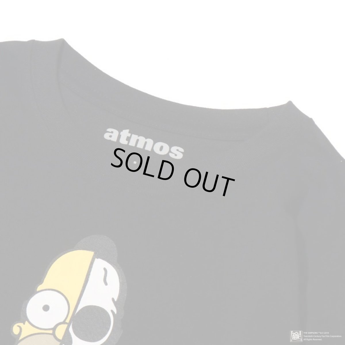 画像4: THE SIMPSONS x SECRET BASE x atmos HOMER X-RAY LS TEE BLACK (4)
