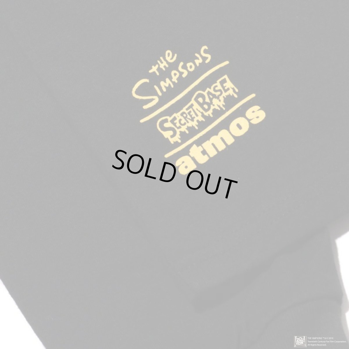 画像7: THE SIMPSONS x SECRET BASE x atmos HOMER X-RAY LS TEE BLACK (7)