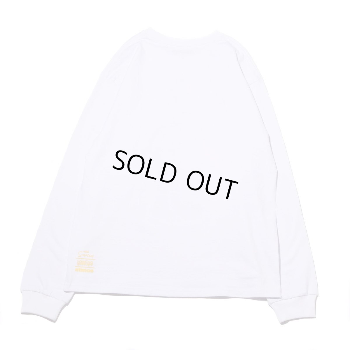 画像2: THE SIMPSONS x SECRET BASE x atmos HOMER X-RAY LS TEE WHITE (2)