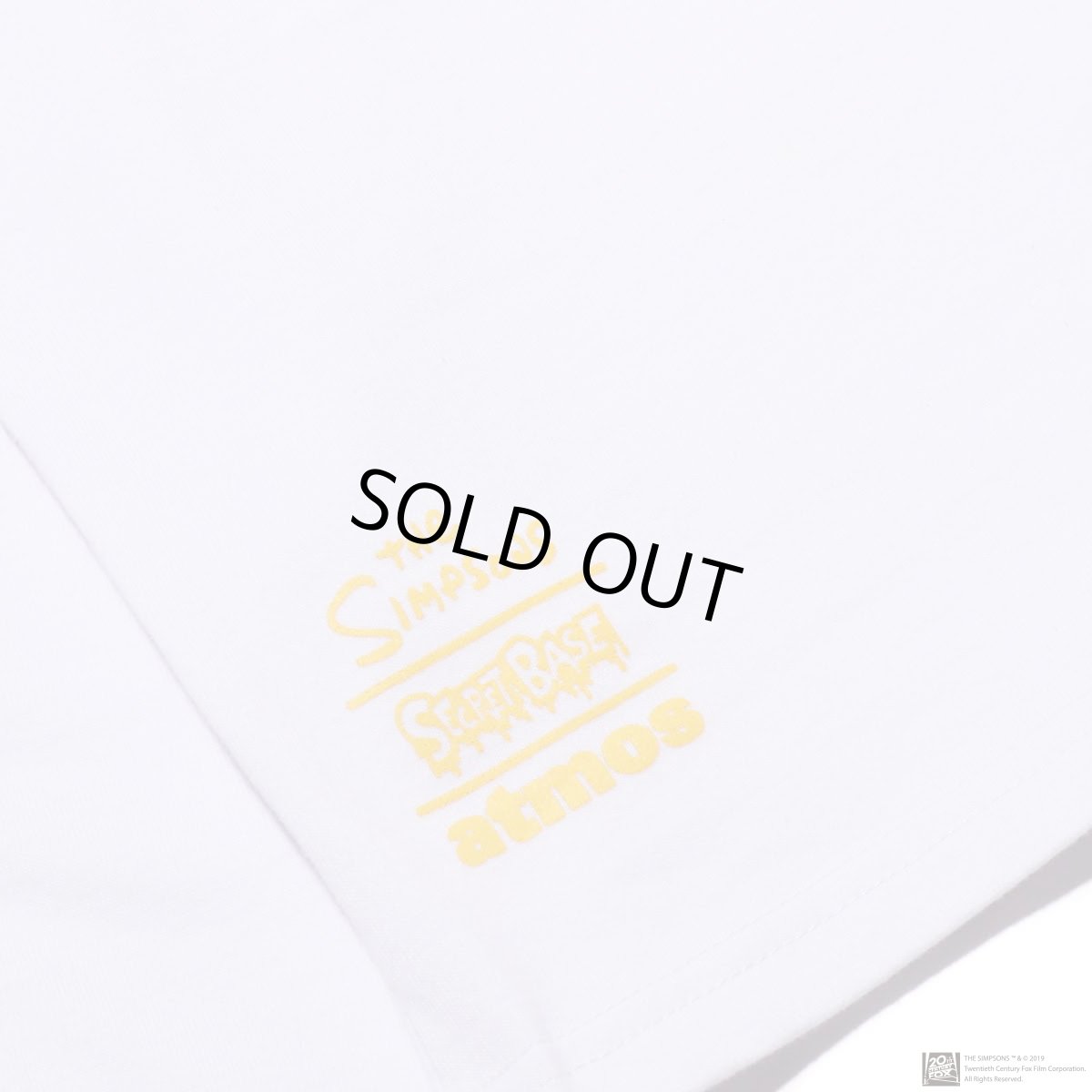 画像7: THE SIMPSONS x SECRET BASE x atmos HOMER X-RAY LS TEE WHITE (7)