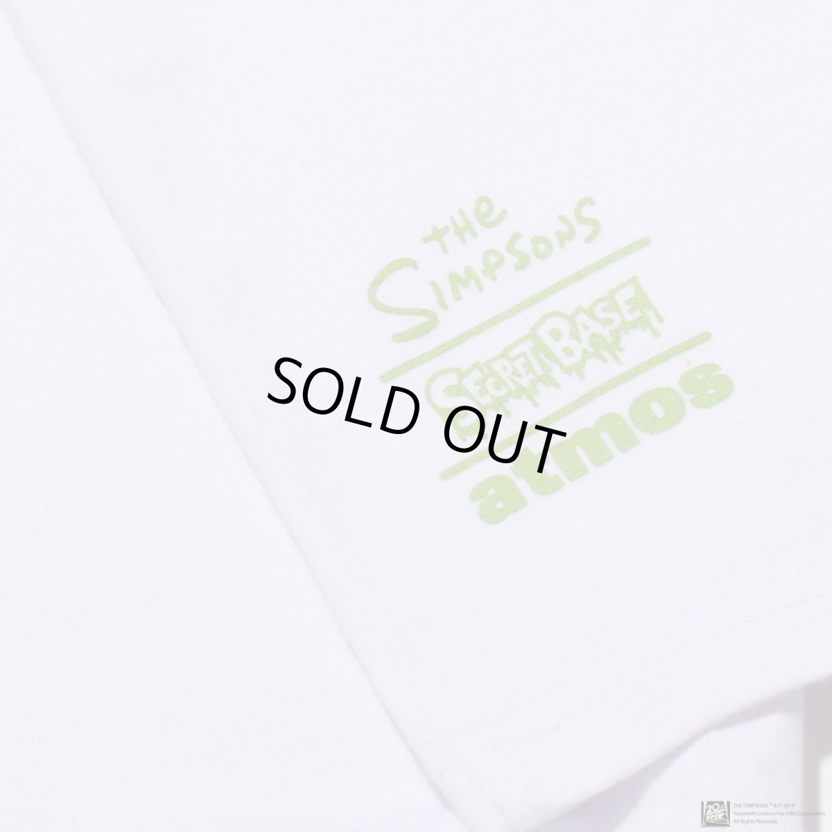 画像7: THE SIMPSONS x SECRET BASE x atmos KRUSTY X-RAY LS TEE WHITE (7)