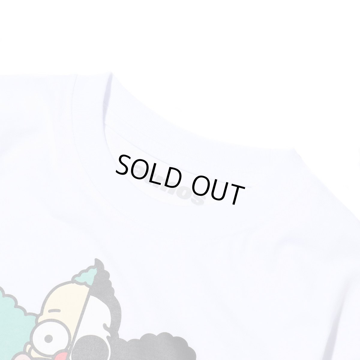 画像3: THE SIMPSONS x SECRET BASE x atmos KRUSTY X-RAY  TEE WHITE (3)