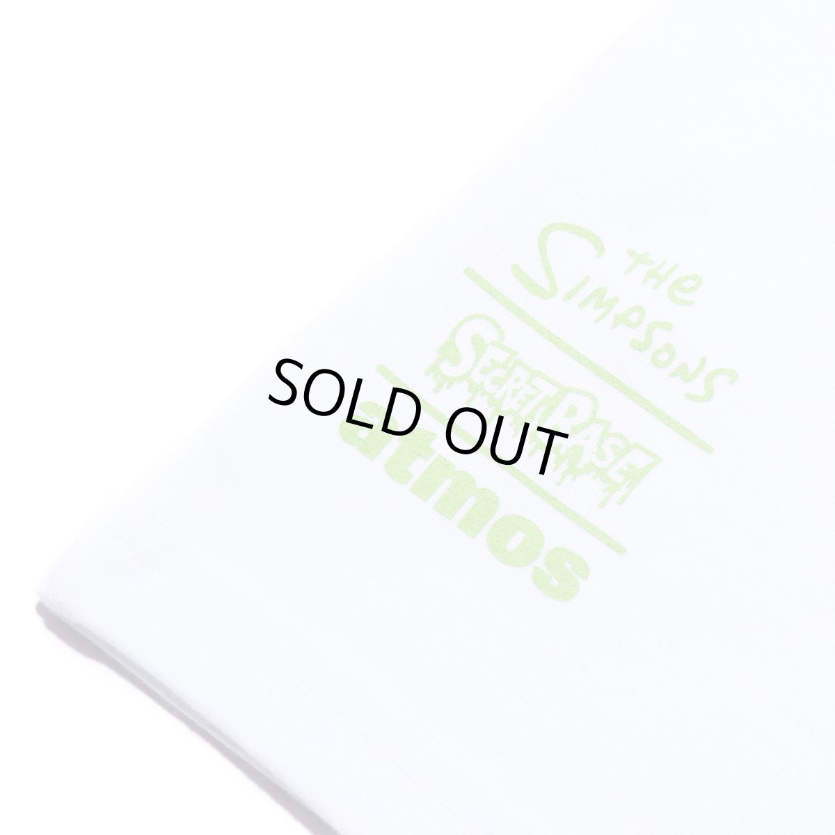 画像4: THE SIMPSONS x SECRET BASE x atmos KRUSTY X-RAY  TEE WHITE (4)