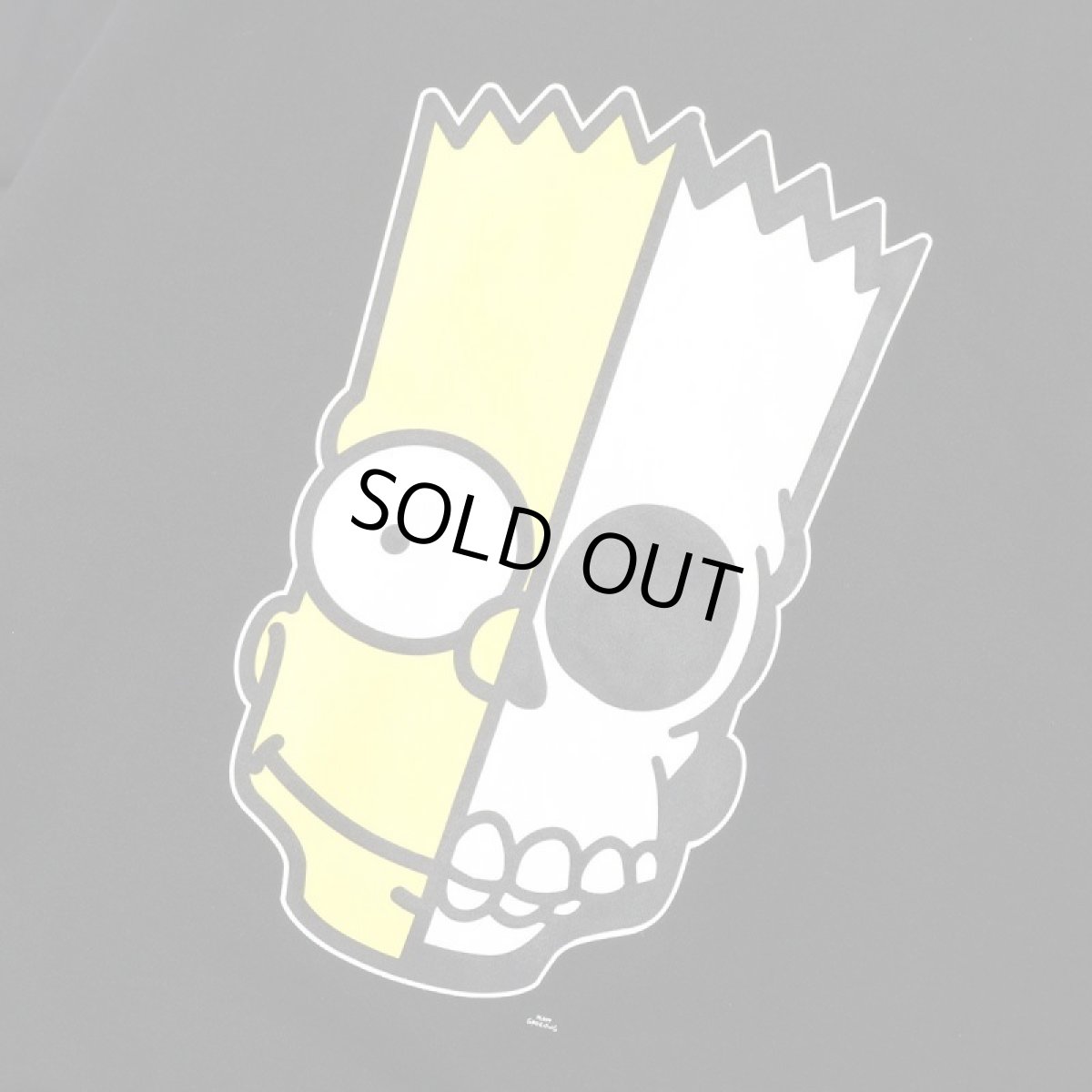 画像3: THE SIMPSONS x SECRET BASE x atmos BART X-RAY TEE (Black) (3)