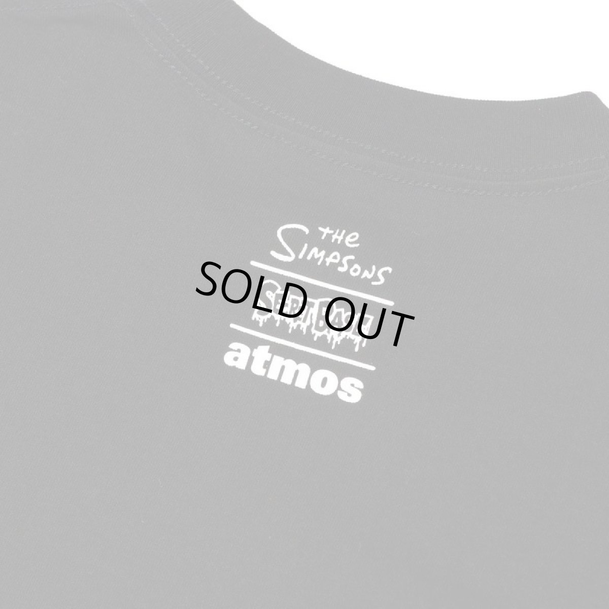 画像4: THE SIMPSONS x SECRET BASE x atmos BART X-RAY TEE (Black) (4)
