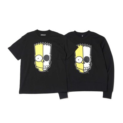 画像1: THE SIMPSONS x SECRET BASE x atmos BART X-RAY CREW NECK