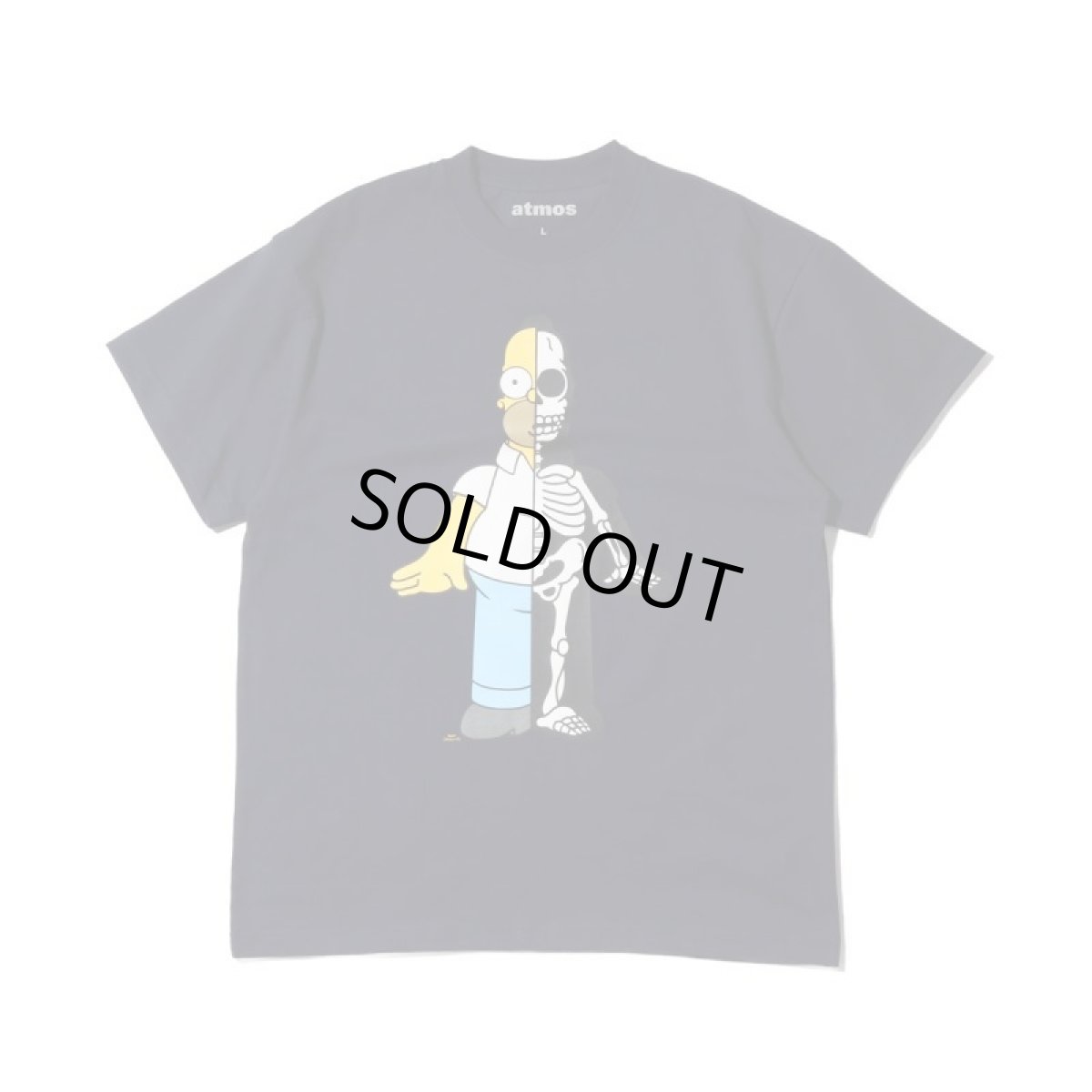 画像1: THE SIMPSONS x SECRET BASE x atmos HOMER X-RAY  SS TEE (1)