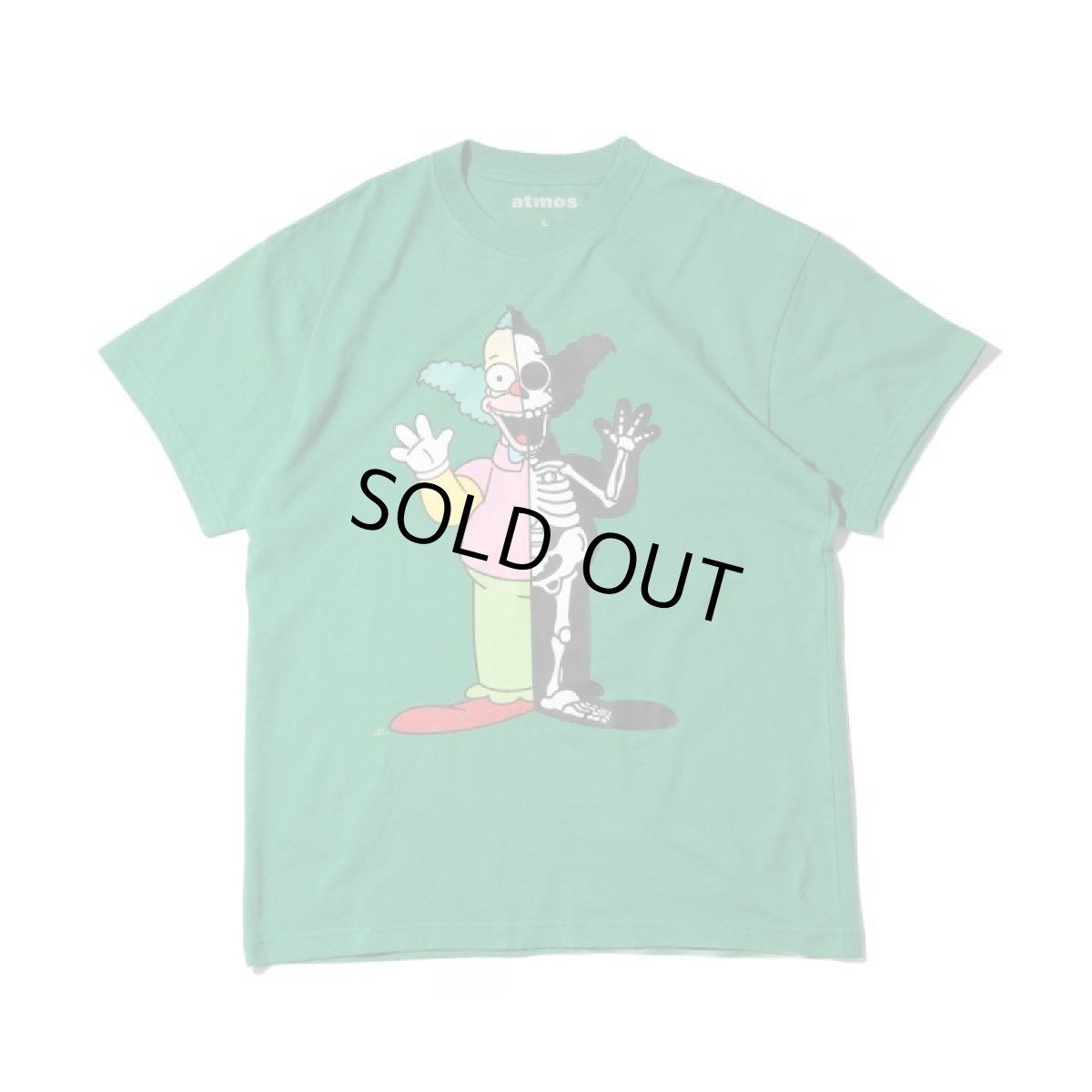 画像1: THE SIMPSONS x SECRET BASE x atmos KRUSTY X-RAY  SS TEE (1)