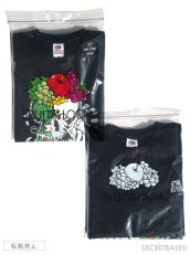 画像9: RAT FINK x FRUIT OF THE LOOM x SECRETBASE T-SHIRTS BLACK 2 set pack (9)