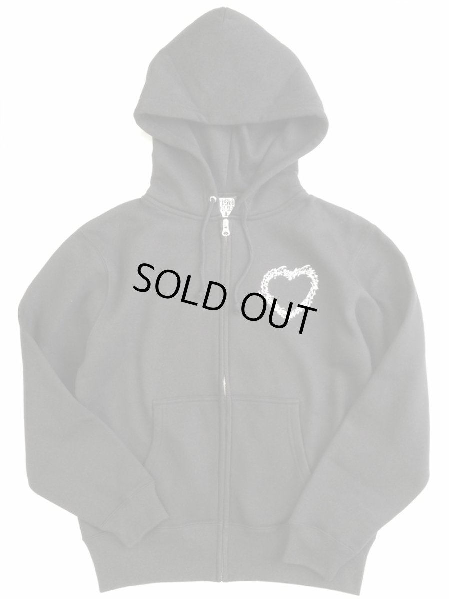 画像2: HASADHU O/C ZIP HOODIE BLACK (2)