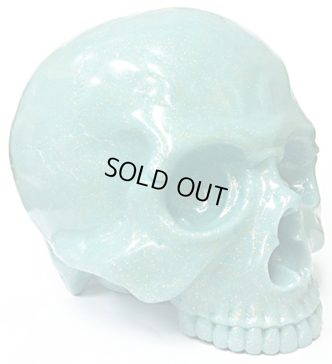 画像2: 1/1 SKULL HEAD & New Era? 9FIFTY? GREEN RAME SET (G.I.D.) (2)